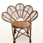 flower wooden chair