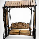 vintage wooden cradle