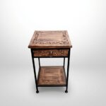 wood stool 001