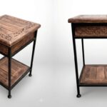 wood stool 005